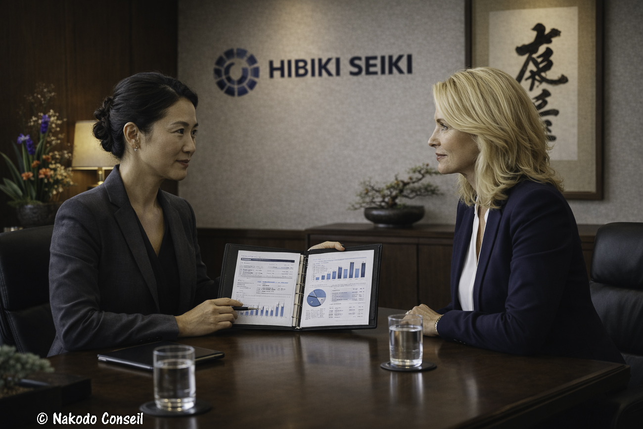 Le directeur des achats et le directeur financier